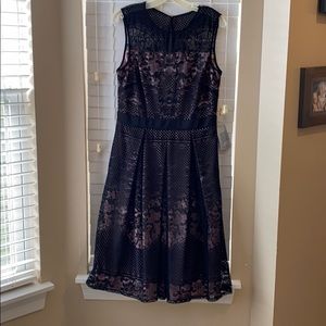 Gabby Skye black lace dress